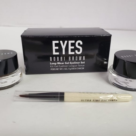 Bobbi Brown Other - 🔥BOBBI BROWN LONG WEAR GEL EYELINER DUO SET🔥